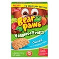 thumbnail image 1 of Bear Paws Veggies & Fruit Cookies Oatmeal, Dare, 1 of 12