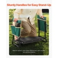 thumbnail image 5 of YounGG Garden Kneeler and Seat, 330 lbs Load Capacity, 8" EVA Wide Pad, Foldable Garden Stool, Kneeling Bench for Gardening with Tool Bag, Gifts for Women, Grandparents, Seniors, Mom and Dad, 5 of 12