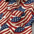 thumbnail image 4 of MKOSPLRT Independence Day Kids Tops Short Sleeve Button Down Shirts Lapel Collar American Flag Shirts Lightweight Holiday Tees 2-15Y, 4 of 9