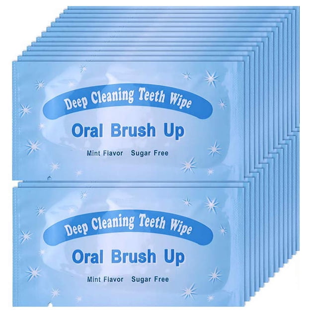 Toallitas dentales desechables UNIQUE2U de limpieza profunda, 100 unidades