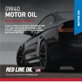 thumbnail image 4 of Red Line 11104 SAE 0W40 Fully Synthetic Motor Oil - 1 Quart, 4 of 6