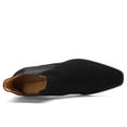 thumbnail image 5 of CMR CHAMARIPA Men's Elevator Shoes Tall Men Shoes Black Suede Boots 7CM / 2.76Inches, 5 of 6