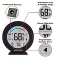 thumbnail image 4 of AcuRite Professional Accuracy Temperature and Humidity Gauge with Alarms (01080M), 4 of 6