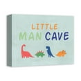 thumbnail image 2 of Creative Products Little Man Cave Dino 1 14 x 11 Canvas Wall Art, 2 of 5