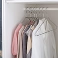 thumbnail image 4 of Organize It All Chrome Hangers - 8 Hangers Per Pack (1363W-6), 4 of 4