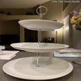 thumbnail image 5 of Soporte para pasteles YONGSHENG de acero Inoxidable 3 Niveles plateado 2 juegos, 5 of 5