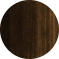 thumbnail image 1 of Ahgly Company Indoor Round Abstract Orange Contemporary Area Rugs, 4' Round, 1 of 1