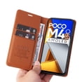 thumbnail image 4 of Funda para Xiaomi POCO M4 Pro 4G Estuche de Cuero PU Tipo Cartera con Ranuras para Tarjetas y Cierre Magnético, 4 of 5