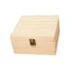 thumbnail image 1 of Caja de madera para guardar flores, caja de recuerdos, caja de madera para suministros de fiesta, boda tapa de madera 195x195cm, 1 of 9