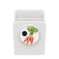 thumbnail image 1 of Carrot Vegetable Tasty Healthy Watercolor Desk Pencil Holder Cup Pen Organizer, 1 of 4