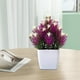 thumbnail image 5 of Artificial Silk Flower Arrangement in Weighted Pot for Home Office Decor - 1 Piece, 5 of 6