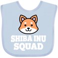 thumbnail image 3 of Inktastic Dog Shiba Inu Squad Boys or Girls Baby Bib, 3 of 4