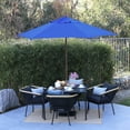 thumbnail image 6 of Astella 9\' Wood-Grain Market Patio Umbrella, Multiple Colors, 6 of 9