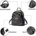 thumbnail image 5 of SPEKSEE Small Cute Backpack Leather Mini Backpack Purse for Women Daypack, 5 of 8