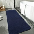 Junovo Soft Bathroom Rug Runner Absorbent Microfiber Bath Rugs for