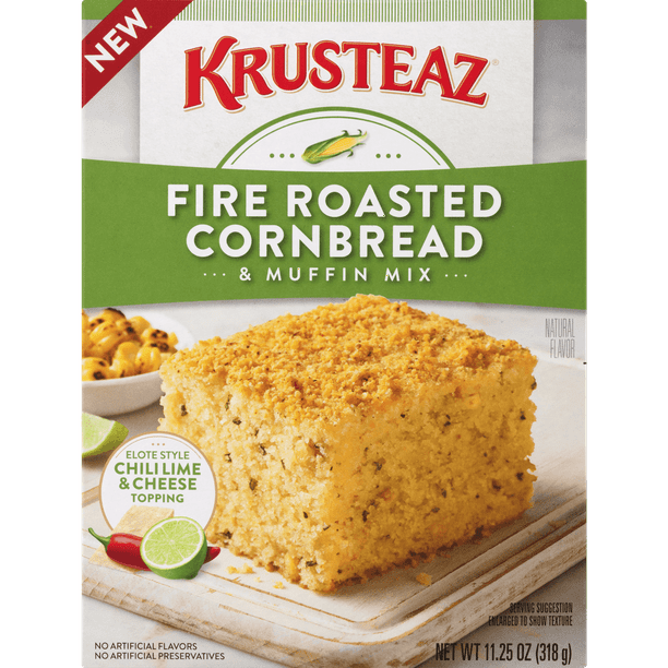 Krusteaz Fire Roasted Cornbread & Muffin Mix, 11.25Ounce Box Walmart