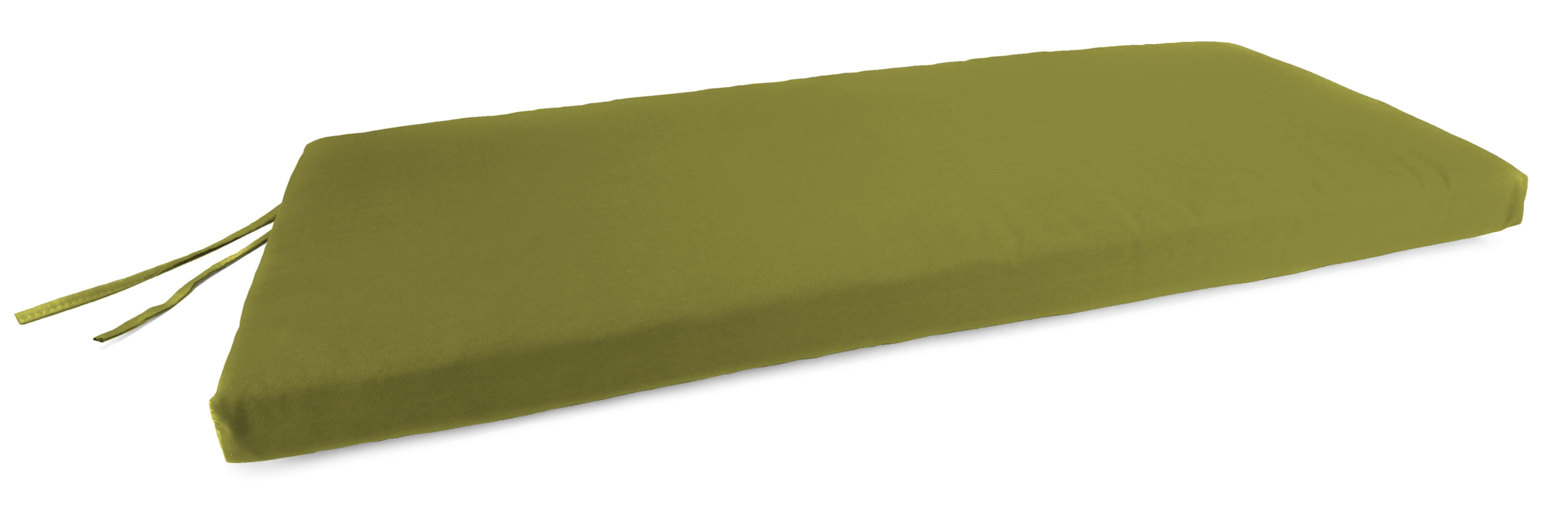 lime green bench cushion