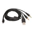 thumbnail image 1 of Headset Sound Cord, Universal Headphone Cable Stable Signal OFC Core Black With Light For Cell Phones For Gaming Headset, 1 of 8
