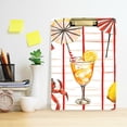 thumbnail image 2 of FORMRS Acrylic Clipboard with Low Profile Clip Standard A4 Letter Size, 12.5" x 9", Beach Crab, 2 of 8
