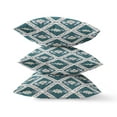 thumbnail image 2 of HomeRoots 417431 5 x 16 x 16 in. Dark Blue & Gray Zippered Geometric Indoor & Outdoor Throw Pillow, 2 of 5