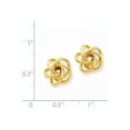 thumbnail image 2 of 14k Love Knot Earrings, 2 of 2