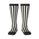 thumbnail image 1 of Balery Black And White Thick Stripes Calcetines novedosos Calcetines deportivos Calcetines hasta la rodilla Calcetines de algodón Calcetines originales y geniales, 1 of 6