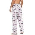 thumbnail image 7 of joogoo Men's Pajama Pants Skull Bats Hearts Soft Long Sleep Lounge Pjs Bottoms XL, 7 of 7