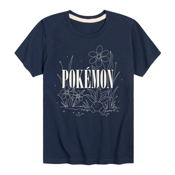 Pokémon - Botanical Oddish Pokemon - Toddler And Youth Short Sleeve Graphic T-Shirt