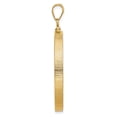 thumbnail image 2 of Wideband Distinguished Coin Jewelry 14k Polished 32.7mm x 3.00mm Screw Top Coin Bezel Pendant, 2 of 4