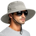 thumbnail image 2 of Gsakboxl Sun Hats for Women Unisex UPF 50+ Wide Brim Mesh Ventilated Sun Hat, Outdoor UV Protection Hat for Fishing Beach Camping, 2 of 7