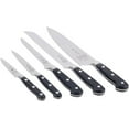 thumbnail image 2 of Mercer Culinary Renaissance 6-Piece Forged Steel Knife Block Set, Beachwood Block with Tempered Glass, 2 of 8