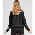 thumbnail image 6 of Women's Cable Knit Long Sleeve Open Front Cardigan Sheep V-Neck Button Down Sweater Coat Outwear, 6 of 7