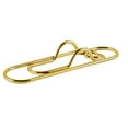thumbnail image 1 of IMENGL Clearance! Delayuji Home Decor Pen Holder for Notebook Pen Clips with Heart Paper Clip Holder Multifunctional Cute Journal Paperclips Large Size Pencil Holder One Size Gold, 1 of 9