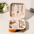 thumbnail image 6 of Musical Instrument Travel Portable Decorative Box - Square Jewelry Storage and Organizer Box for Rings, Earrings, Necklaces, and Bracelets - Suitable for Girls and Women - Necklace Organizer Box, 6 of 6