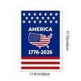 thumbnail image 3 of America 250 Flag 12x18 C, 250th Anniversary USA Flag for Outside Patriotic Yard Decor 4th of July Independence Day, 3 of 6