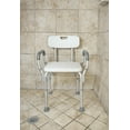 thumbnail image 5 of Essential Medical Supply Shower Chair and Bath Stool with Back and Arms, Up to 300lbs., 5 of 6