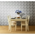 thumbnail image 2 of Retro White, Grey Planks Wallpaper Roll, 2 of 2