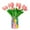 A, variant on THHEIC Easter Decorations Set, 15 PCS Artificial Tulips with 30 PCS Bunnies Vase Filler, Spring Home Decoration Centerpieces for Tables, No Vase Included, Party Table Decor