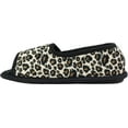 thumbnail image 3 of Women's Daniel Green Tara II Closed Back Slipper Cheetah Terry Fabric 7 W, 3 of 5