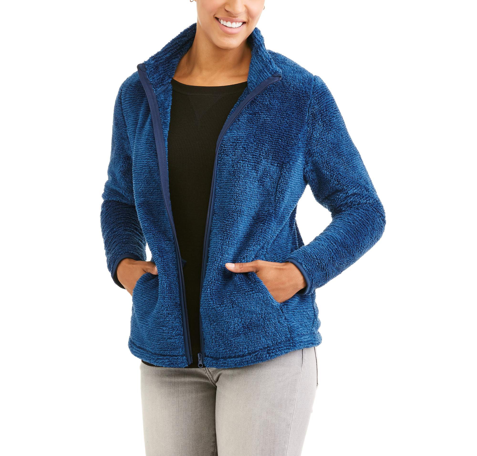 kop Verwachting Reis Women's Plush Sport Fleece Jacket - Walmart.com