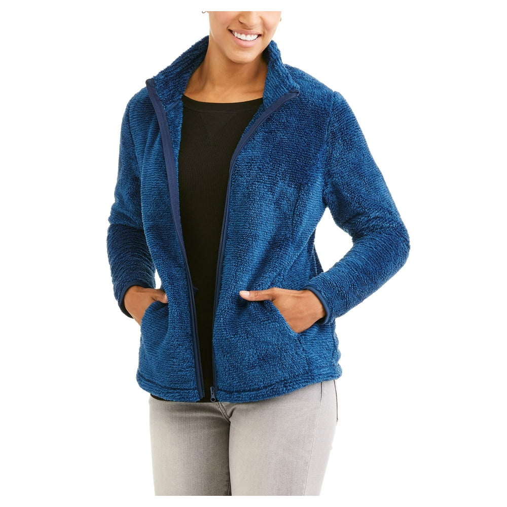 Faded Glory Women's Plush Sport Fleece Jacket
