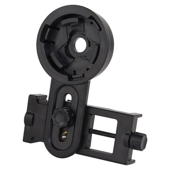 Goowood Universal Cellphone Telescope Adapter Mount Smartphone Scope Holder for Spotting Scope Binocular Monocular - One-Touch Quick Release Cushion Grip Tripod