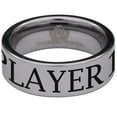 thumbnail image 2 of Player 1 Gamer Couple Tungsten Carbide Ring, 2 of 9