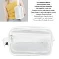 thumbnail image 3 of Clear Sling Bag, Waterproof Large Capacity Adjustable Strap Transparent PVC Chest Waist Pack For Sports Travel, 3 of 8