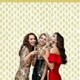 thumbnail image 4 of 26-27 2pcs Snowflake Foil Fringe Curtains Shiny Metallic Fringe For Party Girl's Birthday Party Decor, 4 of 5