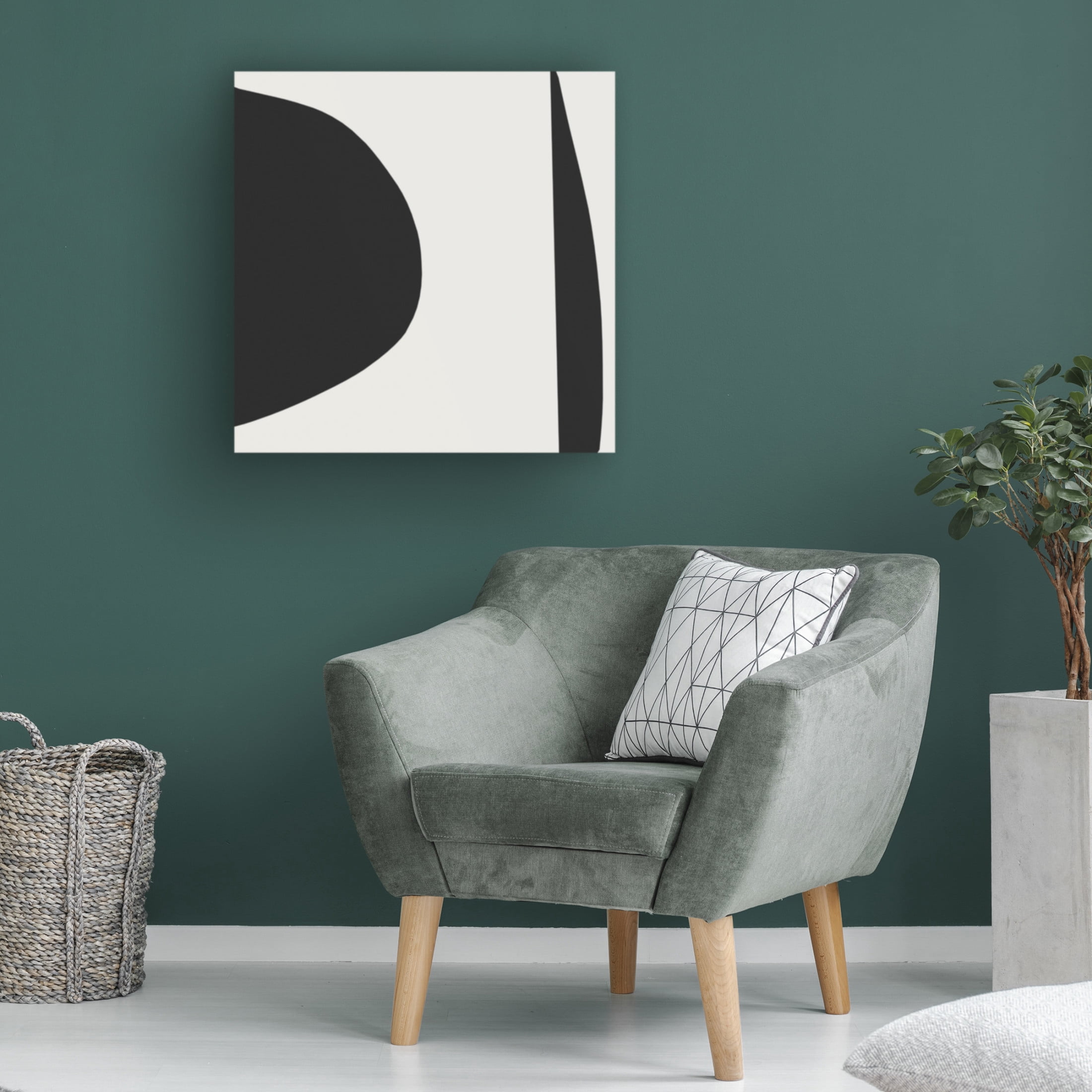 Trademark Fine Art Dan Hobday  Minimal Canvas Wall Art