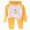 outfits001-Yellow, variant on NOLDARES Fall Winter Toddler Baby Boy Clothes 2Pcs Checkered Crewneck Sweatshirt and Pants Sweatsuit Little Boy Clothing Size:18-24 M,Black