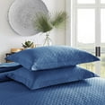 thumbnail image 3 of MarCielo 3-Piece Embroidered Quilt Bedspread Set, Oversized, 3 of 5