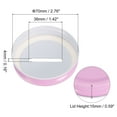 thumbnail image 2 of Unique Bargains 70mm/2.76' Tin Plate Coin Slot Bank Lid for Mason Jar Canning Cap, Pink 10Pack, 2 of 5