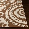 thumbnail image 4 of Mark&Day Wool Rugs, 2x3 Kaathoven Traditional Dark Brown/Ivory Area Rug, Brown Ivory Carpet for Living Room, Bedroom or Kitchen (2' x 3'), 4 of 6